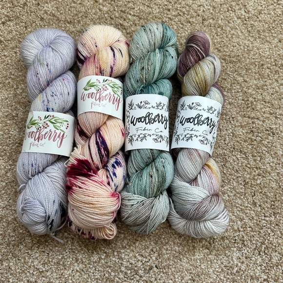 Woolberry Yarn Co. Multicolor Yarn Destash